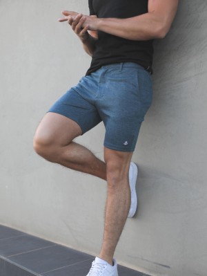 Blakely Sorrento Stretch Fit Shorts Blauw | TJDYM-6312