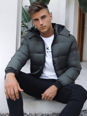 Blakely Summit Coat Khaki Groen | EYGOF-9803