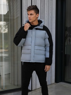 Blakely Tampa Puffer Coat Grijs | KUJWV-2859