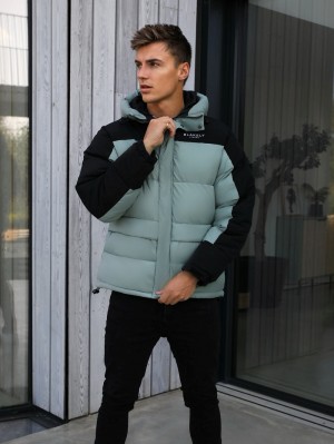 Blakely Tampa Puffer Coat Groen | SIYVU-3105