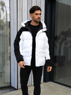 Blakely Tampa Puffer Coat Wit | TCUWB-3246