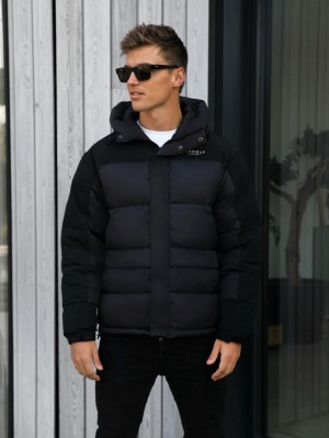 Blakely Tampa Puffer Coat Zwart | DHROT-3465