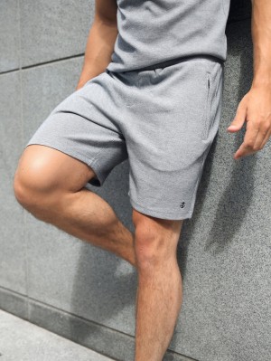 Blakely Toulon Textured Shorts Grijs | GWENY-2863