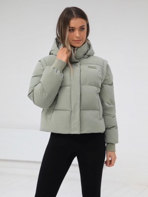 Blakely Ultimate Women's Puffer Coat Groen | OIFWS-3760