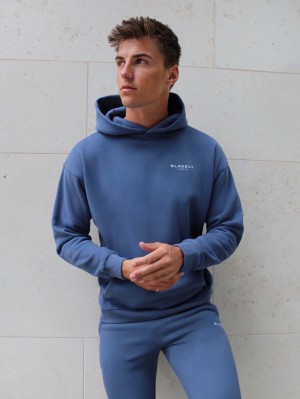 Blakely Universal Relaxed Hoodie Blauw | ISZLH-0794