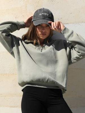 Blakely Varsity Cap Charcoal | KDIAE-3695