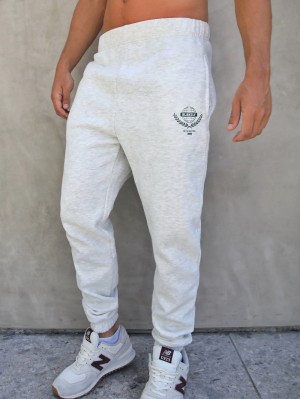 Blakely Varsity Sweatpants Wit | REFXI-7893