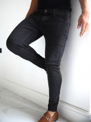 Blakely Vol. 7 Mager Jeans Charcoal | DUMIF-5431