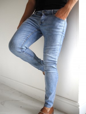 Blakely Vol. 7 Mager Jeans Lichtblauw | PWSVU-4068