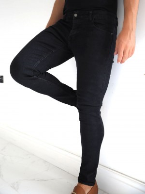 Blakely Vol. 7 Mager Jeans Zwart | JPCMI-5264