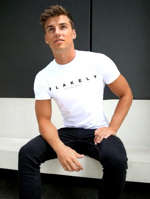 Blakely Whitestone T-Shirt Wit | CGPWT-2971