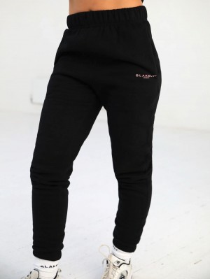 Blakely Women's Members Sweatpants Zwart Roze | XFQTH-8142