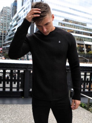 Blakely Yardley Knit Jumper Zwart | SIWBJ-2368